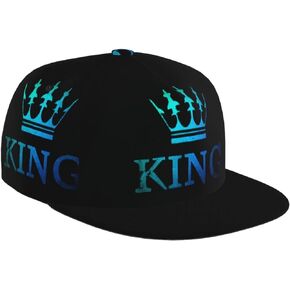 King Baseball Cap Men Cap Flat Brim Summer Fashion Hat Cool Cap for Women Men