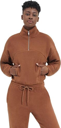 UGG Women's Cassady Micro Uggfluff Halfzip Sweater in Saudi Arabia