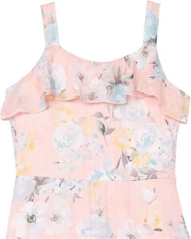 Speechless Girls' One Size Spaghetti Strap Ruffle Dress in Saudi Arabia