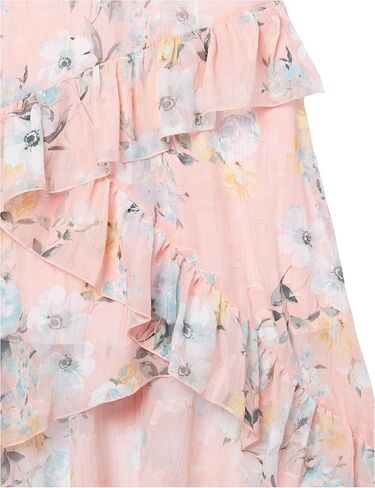 Speechless Girls' One Size Spaghetti Strap Ruffle Dress in Saudi Arabia