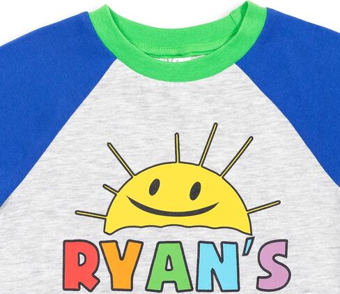 RYAN'S WORLD Combo Panda Red Titan T-Shirt Toddler to Little Kid in Kuwait