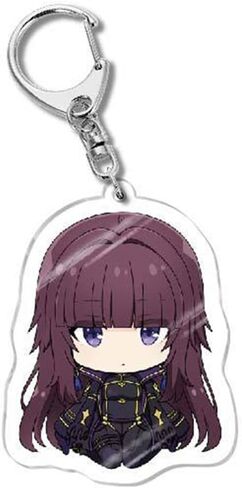 JCvCX 8 قطع سماحة في الظل سلاسل المفاتيح Cid Kageno المفاتيح كلير Kageno حلقة رئيسية سيارة مفتاح سلسلة مفتاح العلامة أليس مدغار تأثيري سلاسل المفاتيح الاكريليك in Kuwait