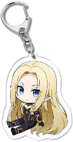 JCvCX 8 قطع سماحة في الظل سلاسل المفاتيح Cid Kageno المفاتيح كلير Kageno حلقة رئيسية سيارة مفتاح سلسلة مفتاح العلامة أليس مدغار تأثيري سلاسل المفاتيح الاكريليك in Kuwait