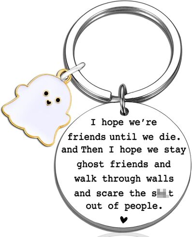IURFURT Best Friend Keychains Long Distance Friendship Giftsfor Women Friends Funny Birthday Gifts for Friends ChristmasHalloween Gifts for Friends Classmates in Kuwait
