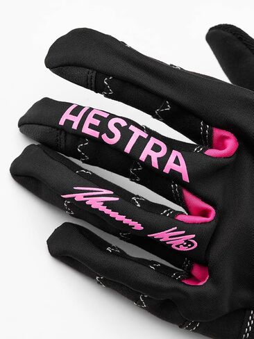 قفاز دراجة Hestra Ergo Grip Race Cut غير معزول واقٍ كامل الأصابع للرجال والنساء | قفاز ركوب الدراجات بخمسة أصابع لركوب الدراجات على الطرق وركوب الدراجات وركوب الدراجات in Kuwait