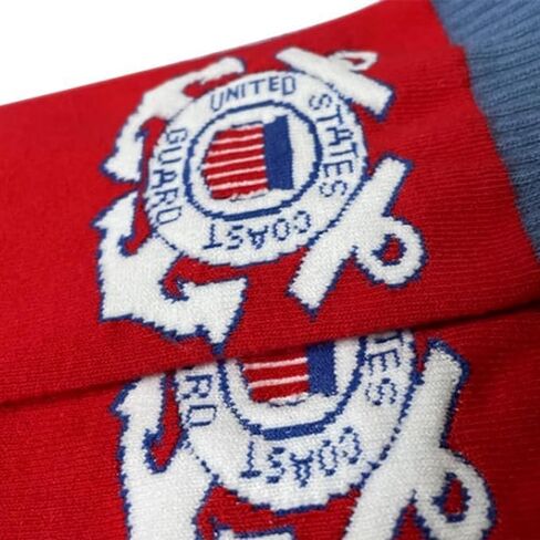 Dutern U.S Military Coast Guard Socks Men's Cotton Crew Athletic Socks, Multipairs basketball socks absorb sweat and breathable sports socks- one Pair in Kuwait