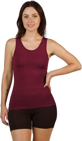 UTENOS 100% Merino Wool Ultra Soft Woman Sleeveless Vest Shirt Base Layer Made in EU in Saudi Arabia