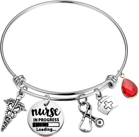 CENWA Future Nurse Gift Nurse Graduation Gift Nurse in Progress Student Nurse Bracelet Nursing Student Jewelry in Saudi Arabia