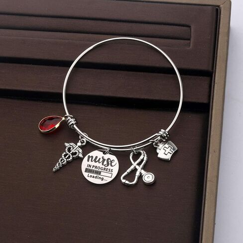 CENWA Future Nurse Gift Nurse Graduation Gift Nurse in Progress Student Nurse Bracelet Nursing Student Jewelry in Saudi Arabia