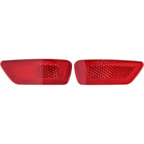 MOTOKU Rear Bumper Reflector Cover for Dodge Journey for Jeep Compass Grand Cherokee Patriot