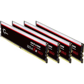 G.SKILL Zeta R5 NEO Series (AMD Expo) DDR5 RAM 192GB (4x48GB) 6400MT/s CL32-39-39-102 1.40V Desktop Computer Memory RDIMM - Black (F5-6400R3239G48GQ4-ZR5NK)