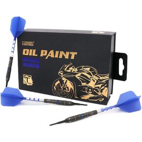 CUESOUL 929 New Launch Motorcycle-Tungsten Soft Tip Dart Set