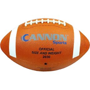 Cannon Sports Rubber Football for Games, Training & Practice
