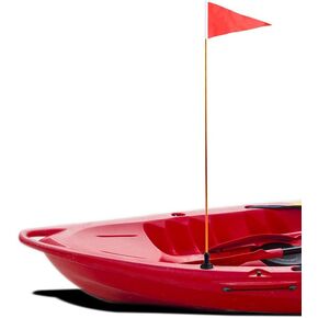 Lixada 120cm/ 4ft Kayak Safety Flag for Boat Canoe Yacht Dinghy