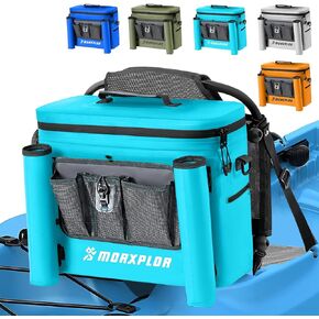 Kayak Cooler,Waterproof Kayak Seat Back Cooler for Kayaking with Shoulder Straps,Cooler for Kayak Seat to Keep Drinks Cool for Travel, Beaches,Camping