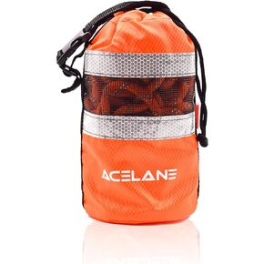 Throw Bag for Water Rescue with 70ft Reflective Throw Rope, Floating Rescue Ropes for Whitewater Boating, Kayaking, Ice Fishing, Rafting, Swimming, High Visibility Safety Boating Equipment