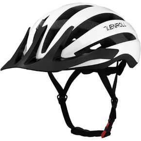 Airflow Adult Bike Helmet - Lightweight Bicycle Helmets for Men Women with Detachable Visor - Breathable Cycling Mountain Bike Helmet in Kuwait