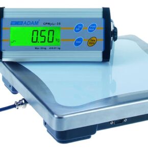 مقياس آدم للمعدات CPWplus ذو 6 مقاعد، سعة 13 رطل/6000 جرام، إمكانية القراءة 0.005 رطل/2 جرام