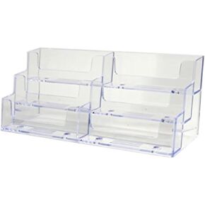 SourceOne 6 Pocket Business Card Holder Counter Top