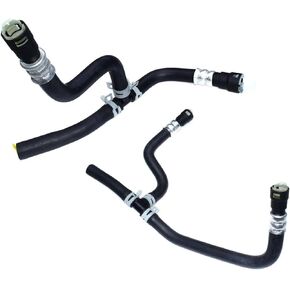 GXARTS 2PCS Engine Heater Hose Set Assembly Compatible with Saturn Outlook GMC Acadia Limited Buick Enclave Chevrolet Traverse 2007-2017 20765678 25862087 25862088