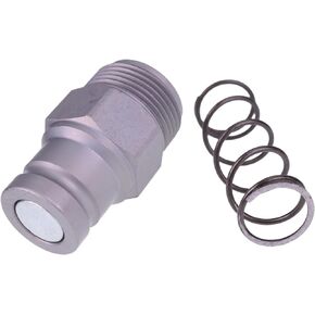 Hydraulic 3/8 Male Flat Face Quick Coupler 6679838 Compatible with Bobcat Skid Steer 753 763 773 863 864 883 A220 A300 A770
