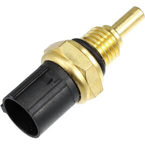 X AUTOHAUX Oil Temperature Sensor with O-Ring for VTM 4 for Honda Pilot 2003-2015 for Honda Ridgeline 2006-2014 48160-PGJ-003 Plastic Metal Black Gold Tone