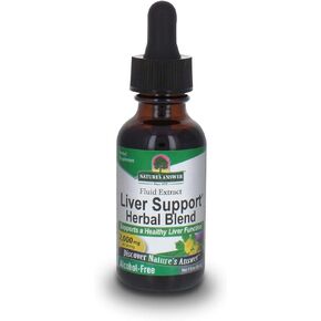 Nature's Answer Alcohol-Free Liver Support 2000mg 1oz | Promotes Liver Function | Natural Cleanser & Detoxifier | Support Overall Well-Being | Gluten-Free | Single Count