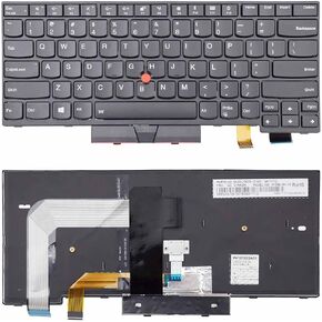 TLBTEK Backlight Laptop Keyboard Replacement with Pointer Compatible with Lenovo IBM Thinkpad T470 T480 A475 A485 Series Laptop in Saudi Arabia
