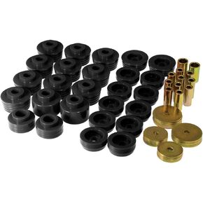 Prothane (7-132-BL) 78-88 GM Various Body Mount Kit - Black