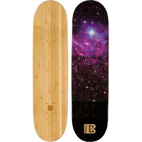 Graphic Skateboard Deck Only - More Pop, Lasts Longer Than Maple, Eco Friendly