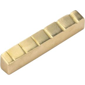 43mm 6 String Guitar Nut - Pre-Slotted Brass Nuts Replacement for EPI LP SG Style Electric Guitar