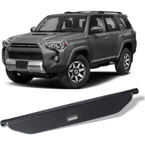 Retractable Cargo Cover Fit 2010-2024 Toyota 4Runner Aluminum Retractable Cargo Cover/Waterproof Security Shade Shield Trunk Cover for Toyota 4Runner Accessories