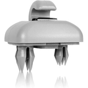 Interior Grey Sun Visor Hook Clip Bracket Compatible with 2013-2016 A1 A3 A4 A5 Q3 Q5