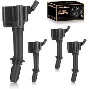 4PCS UF802 Ignition Coils Pack Replacement for Buick Encore Chevy Cruze Equinox Malibu Volt GMC Terrain 1.4L 1.5L 1.6L L4