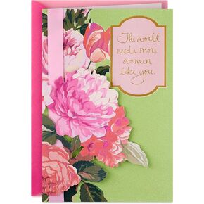 Hallmark Birthday Card for Friend (Abstract Flowers)