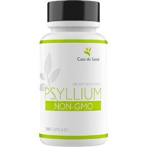 Psyllium Caps, Non GMO, Low FODMAP Fiber Supplement