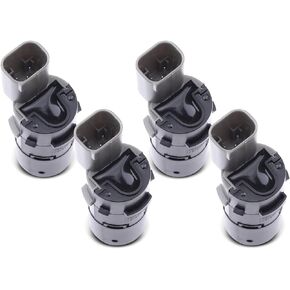 A-Premium 4-PC Parking Aid Sensor Compatible with BMW E65 Series 745i 02-05, 745Li 02-05, 750i 06-08, 750Li 06-08, 760i 04-06, 760Li 04-08, Alpina B7 07-08, Front, Replace# 66200309541