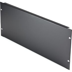 StarTech.com 4U Blank Panel for 19 inch Rack - Rack Mount Blanking Panel for Server/Network Racks, Enclosures & Cabinets - 4RU Rack Filler Panel/Spacer/Plates - Solid Panel - Steel (RKPNL4U)