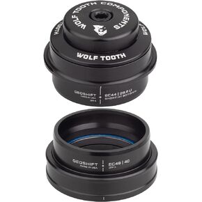 Wolf Tooth EC44 Upper EC49 Lower GeoShift 2 Degree Performance Angle Headset Long