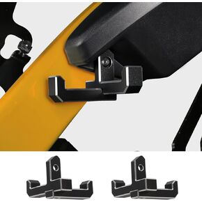 Mabett Aluminum Trunk Grocery Bag Hooks for Ford Bronco Accessories 2021 2022 2023 2024 2-Door Black (T+J-Shaped)