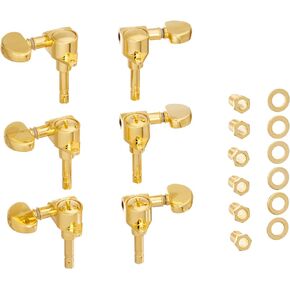 Grover 106G Locking Rotomatic Tuners/Machine Heads, 3-Per-Side, Gold