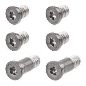 Willhom Bottom Case Screws (Pentalobe P5) 6 pcs Replacement for MacBook Pro 13" (2016-2017) A1706 (2018-2019) A1989 (Space Gray)
