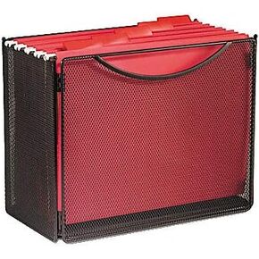 منتجات Safco، 2169BL Onyx Mesh Desktop Box File، عمق 6 بوصة، مقاس Letter (الكمية 1)، أسود in Saudi Arabia