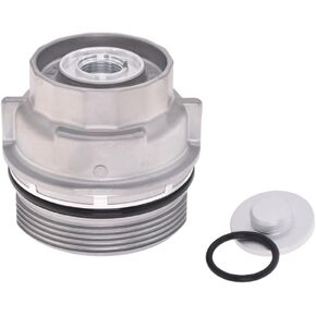 غطاء غطاء مبيت فلتر الزيت مع مجموعة قابس الزيت 15620-31060 متوافق مع 2005-2019 تويوتا و2006-2016 لكزس - أفالون كامري RAV4 ES300h ES350 RX330 RX350 in Kuwait