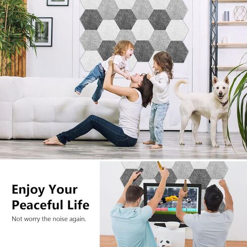 لوحات صوتية 12 قطعة، لوحات حائط عازلة للصوت مقاس 12 × 10 × 0.4 بوصة، ألواح تخميد الصوت عالية الكثافة، ألواح إسفنجية مقاومة للصوت سريعة الاسترداد، ديكور عازل للصوت، تصميم حديث ذاتي اللصق in Kuwait