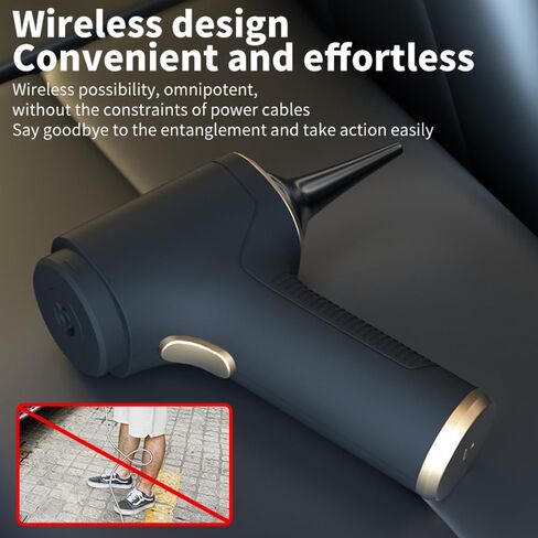5 in 1 Cordless car Mounted Vacuum Cleaner，Multifunctional Brushless Motor 12000PA High Power,Vacuum Wireless Handheld Mini for Car,dust Busters Cordless Rechargeable in Saudi Arabia