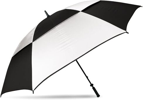 Guardian 2.0 62/68 Inch Lightweight Golf Umbrella, Automatic Open, Wind-Vented Canopy, Built-In Towel Bar in Saudi Arabia
