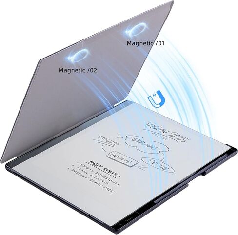 WALNEW Case for Remarkable 2 Tablet with Pen Holder & Built-in Magnet, Lightweight PU Leather Book Folio Protective Cover Only for 10.3" Remarkable 2 Original Paper Tablet 2020 Released in Saudi Arabia