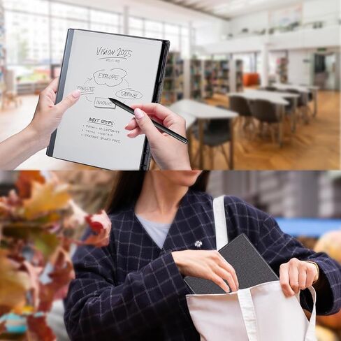 WALNEW Case for Remarkable 2 Tablet with Pen Holder & Built-in Magnet, Lightweight PU Leather Book Folio Protective Cover Only for 10.3" Remarkable 2 Original Paper Tablet 2020 Released in Kuwait