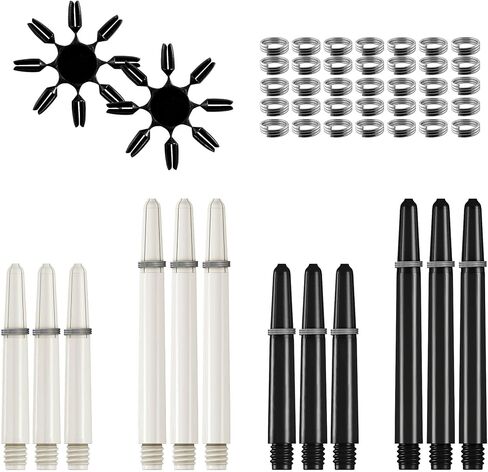 Mission Darts 90 Piece Accessory Kit - Includes Soft Tip Darts, Flights, Stems and Accessories in Saudi Arabia